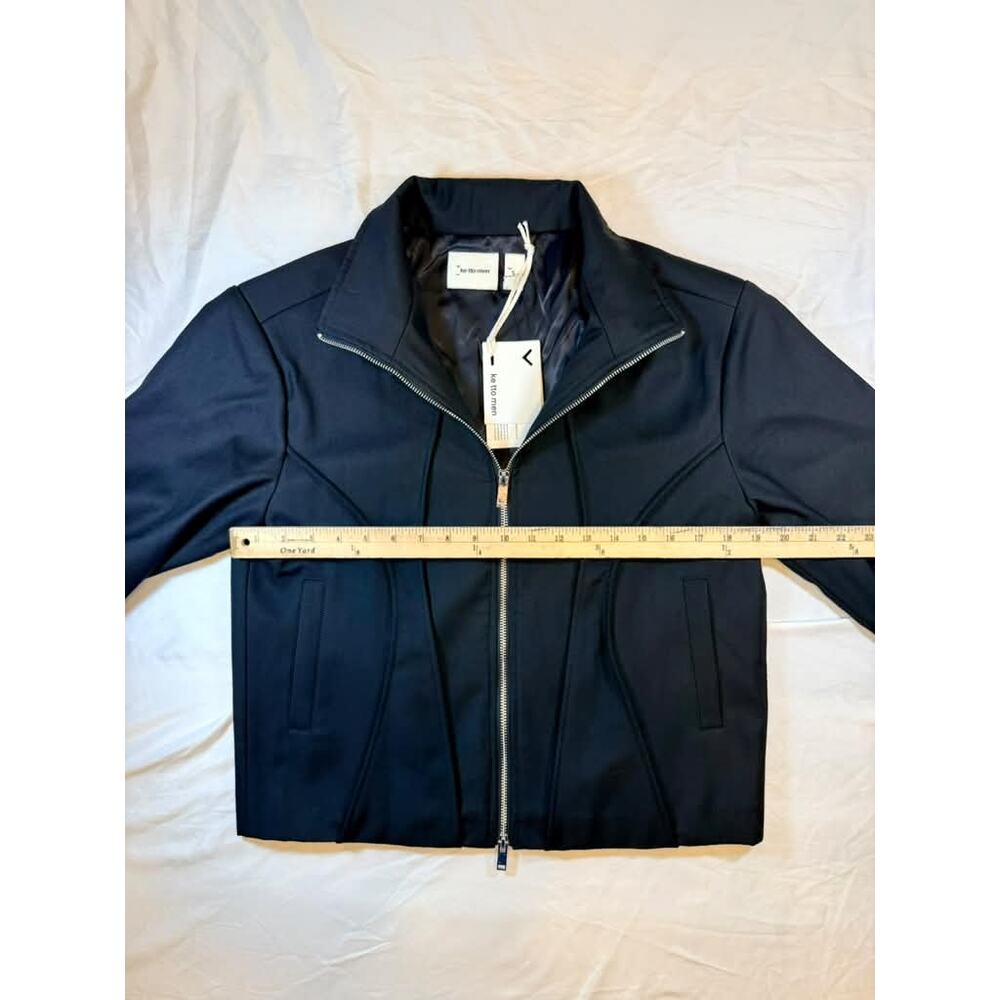 NWT Ke Tto Men Black Zipper Jacket S Avant Garde Archive Designer - Picture 3 of 9